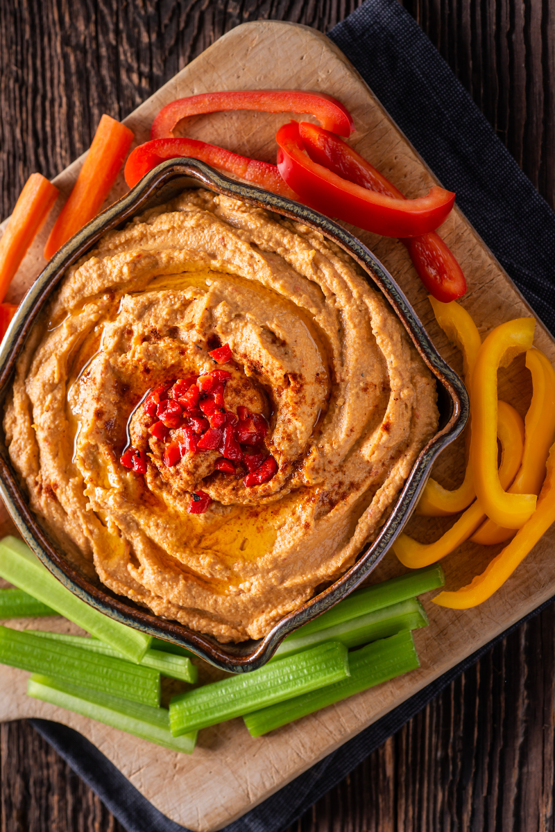 chili hummus